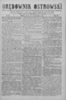 Orędownik Ostrowski: pismo na miasto i powiaty Ostrowski i Odolanowski oraz miast Ostrowa, Odolanowa, Sulmierzyc i Raszkowa 1926.10.22 R.75 Nr85