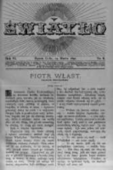 Światło. Pismo Ludowe Ilustrowane Poświęcone Nauce i Rozrywce. 1892 R.6 nr6
