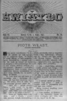 Światło. Pismo Ludowe Ilustrowane Poświęcone Nauce i Rozrywce. 1892 R.6 nr13