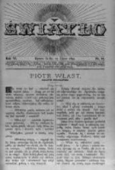 Światło. Pismo Ludowe Ilustrowane Poświęcone Nauce i Rozrywce. 1892 R.6 nr14