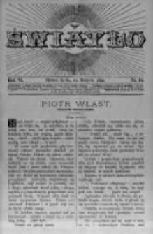 Światło. Pismo Ludowe Ilustrowane Poświęcone Nauce i Rozrywce. 1892 R.6 nr16