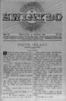 Światło. Pismo Ludowe Ilustrowane Poświęcone Nauce i Rozrywce. 1892 R.6 nr18