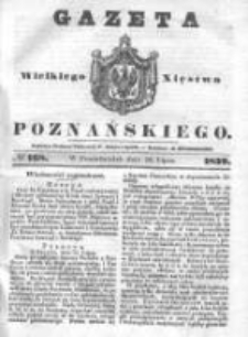 Gazeta Wielkiego Xięstwa Poznańskiego 1839.07.22 Nr168