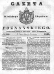 Gazeta Wielkiego Xięstwa Poznańskiego 1839.09.13 Nr214