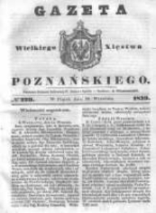 Gazeta Wielkiego Xięstwa Poznańskiego 1839.09.20 Nr220