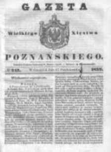 Gazeta Wielkiego Xięstwa Poznańskiego 1839.10.17 Nr243
