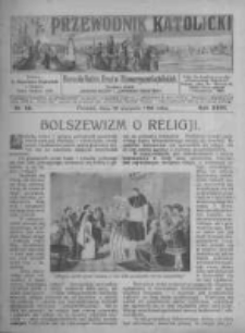 Przewodnik Katolicki. 1920 R.26 nr35
