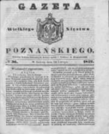 Gazeta Wielkiego Xięstwa Poznańskiego 1842.02.12 Nr36