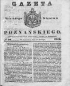 Gazeta Wielkiego Xięstwa Poznańskiego 1842.02.17 Nr40
