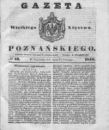 Gazeta Wielkiego Xięstwa Poznańskiego 1842.02.21 Nr43