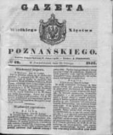 Gazeta Wielkiego Xięstwa Poznańskiego 1842.02.28 Nr49