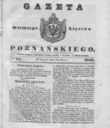 Gazeta Wielkiego Xięstwa Poznańskiego 1842.03.18 Nr65