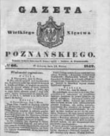 Gazeta Wielkiego Xięstwa Poznańskiego 1842.03.19 Nr66
