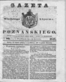 Gazeta Wielkiego Xięstwa Poznańskiego 1842.04.19 Nr90