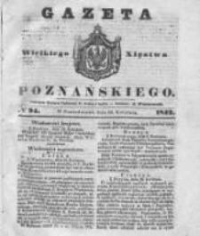 Gazeta Wielkiego Xięstwa Poznańskiego 1842.04.25 Nr94