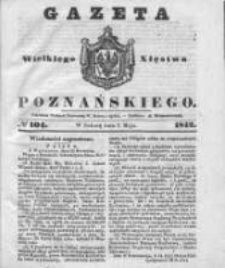Gazeta Wielkiego Xięstwa Poznańskiego 1842.05.07 Nr104