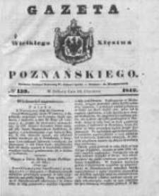 Gazeta Wielkiego Xięstwa Poznańskiego 1842.06.18 Nr139