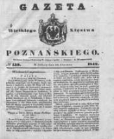 Gazeta Wielkiego Xięstwa Poznańskiego 1842.06.18 Nr139