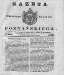 Gazeta Wielkiego Xięstwa Poznańskiego 1842.08.12 Nr186
