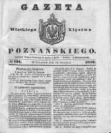 Gazeta Wielkiego Xięstwa Poznańskiego 1842.08.18 Nr191