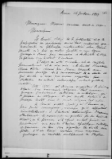 Edmond J. Croegaert do księdza Marini. Listy z 1889 roku