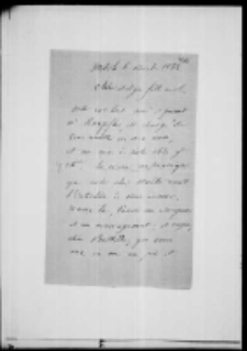 François Camille Antoine Durutte do Bathilde Conseillant. Listy z lat 1855-1880