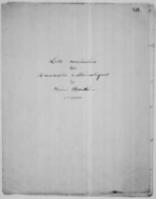 "Liste nominative des manuscrits mathématiques de Hoene-Wroński"