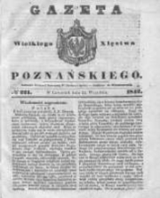 Gazeta Wielkiego Xięstwa Poznańskiego 1842.09.22 Nr221