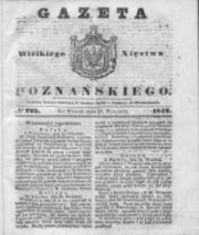 Gazeta Wielkiego Xięstwa Poznańskiego 1842.09.27 Nr225