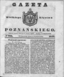 Gazeta Wielkiego Xięstwa Poznańskiego 1842.10.06 Nr233