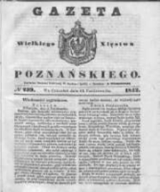 Gazeta Wielkiego Xięstwa Poznańskiego 1842.10.13 Nr239