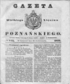 Gazeta Wielkiego Xięstwa Poznańskiego 1842.10.20 Nr245