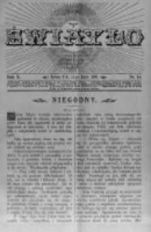 Światło. Pismo Ludowe Ilustrowane Poświęcone Nauce i Rozrywce. 1896 R.10 nr14