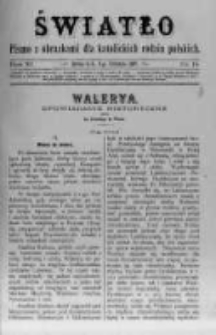 Światło. Pismo z Obrazkami dla Katolickich Rodzin Polskich. 1897 R.11 nr14
