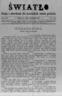 Światło. Pismo z Obrazkami dla Katolickich Rodzin Polskich. 1897 R.11 nr43