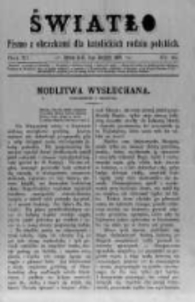 Światło. Pismo z Obrazkami dla Katolickich Rodzin Polskich. 1897 R.11 nr49
