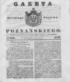 Gazeta Wielkiego Xięstwa Poznańskiego 1842.11.02 Nr256
