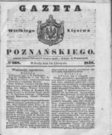 Gazeta Wielkiego Xięstwa Poznańskiego 1842.11.16 Nr268