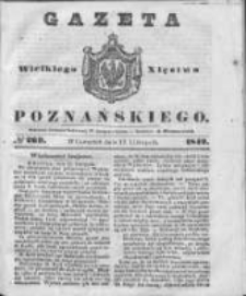 Gazeta Wielkiego Xięstwa Poznańskiego 1842.11.17 Nr269