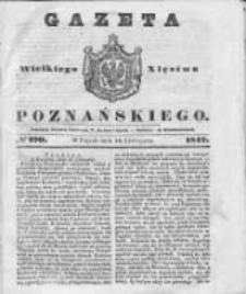 Gazeta Wielkiego Xięstwa Poznańskiego 1842.11.18 Nr270