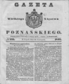Gazeta Wielkiego Xięstwa Poznańskiego 1842.11.25 Nr276