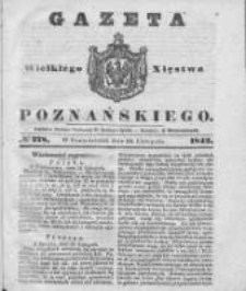 Gazeta Wielkiego Xięstwa Poznańskiego 1842.11.28 Nr278