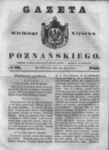 Gazeta Wielkiego Xięstwa Poznańskiego 1843.01.24 Nr20