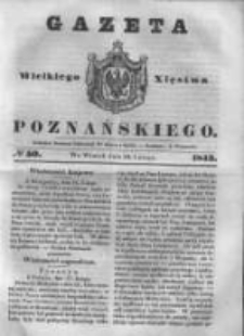 Gazeta Wielkiego Xięstwa Poznańskiego 1843.02.28 Nr50