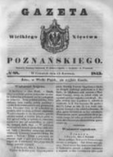 Gazeta Wielkiego Xięstwa Poznańskiego 1843.04.13 Nr88