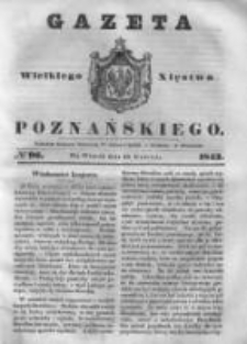 Gazeta Wielkiego Xięstwa Poznańskiego 1843.04.25 Nr96