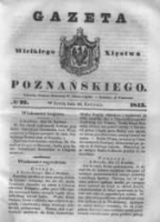 Gazeta Wielkiego Xięstwa Poznańskiego 1843.04.26 Nr97