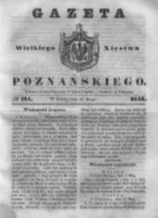 Gazeta Wielkiego Xięstwa Poznańskiego 1843.05.17 Nr114