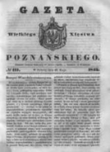Gazeta Wielkiego Xięstwa Poznańskiego 1843.05.20 Nr117