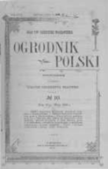 Ogrodnik Polski. 1902 R.24 nr10